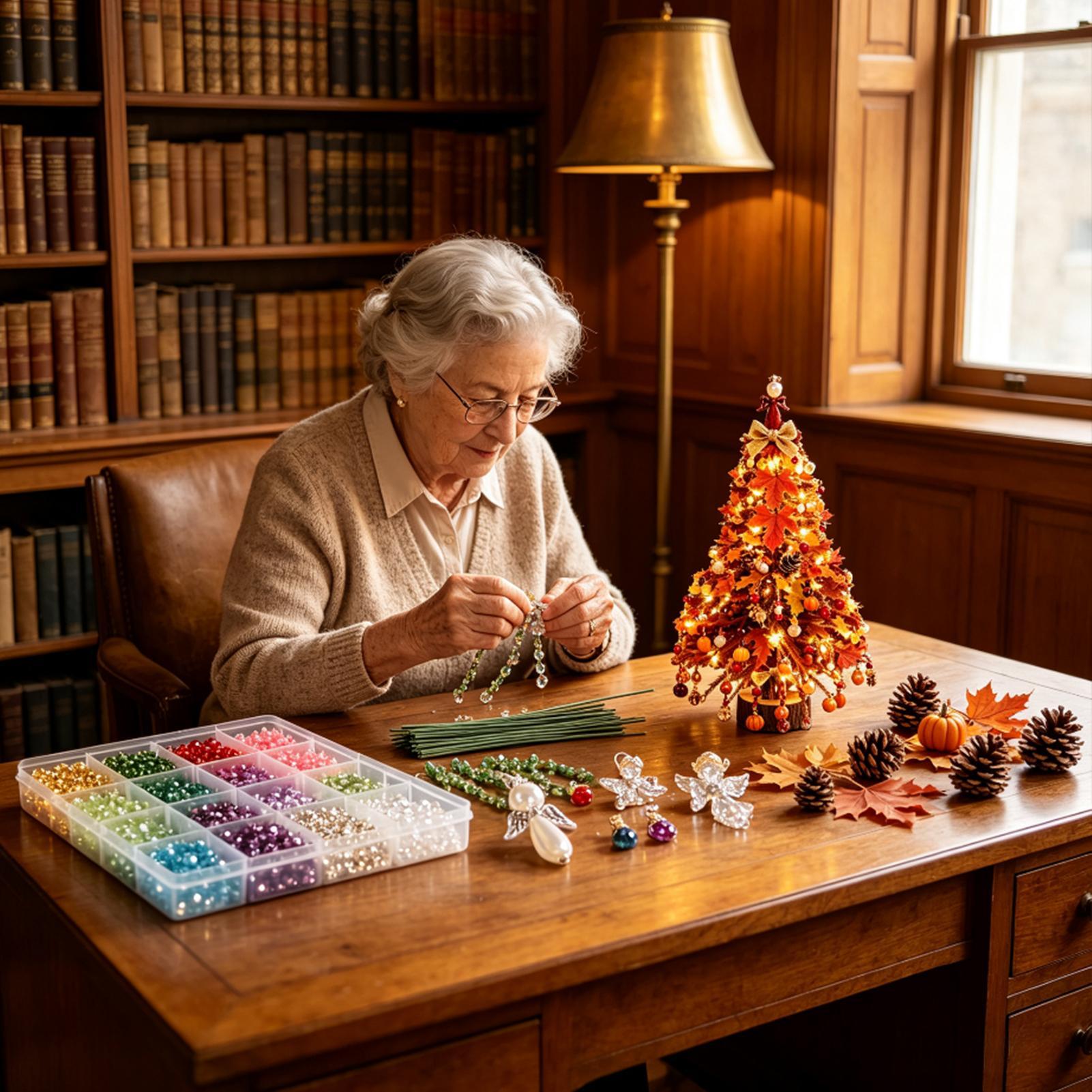 Kerstboom-kralenkunst Winterva - Art Craft Holiday recensie en prijs