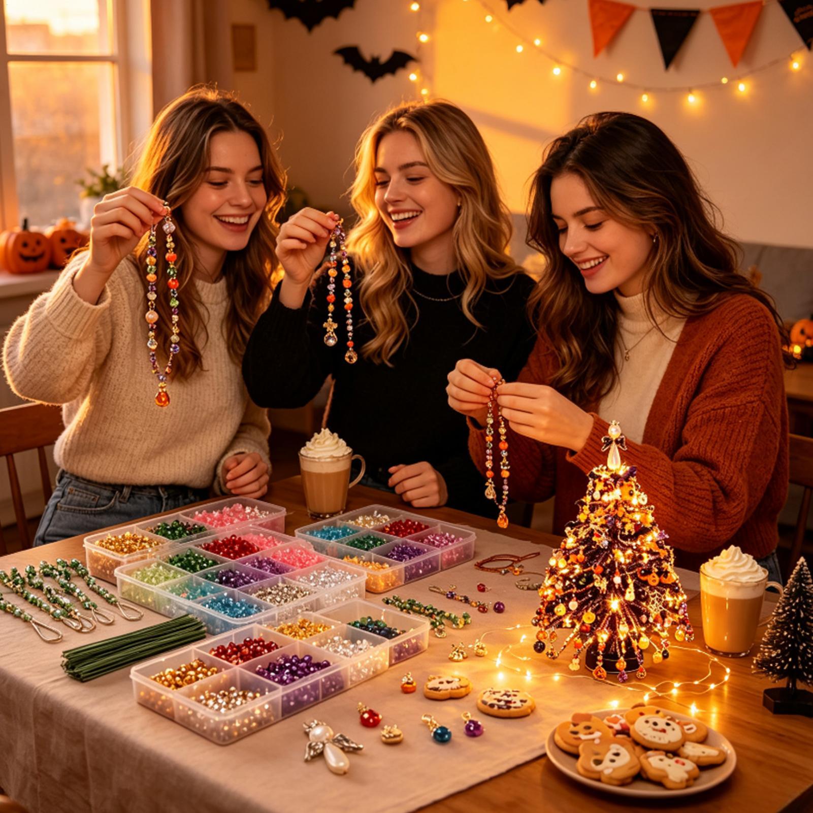 Kerstboom-kralenkunst Winterva - Art Craft Holiday recensie en prijs