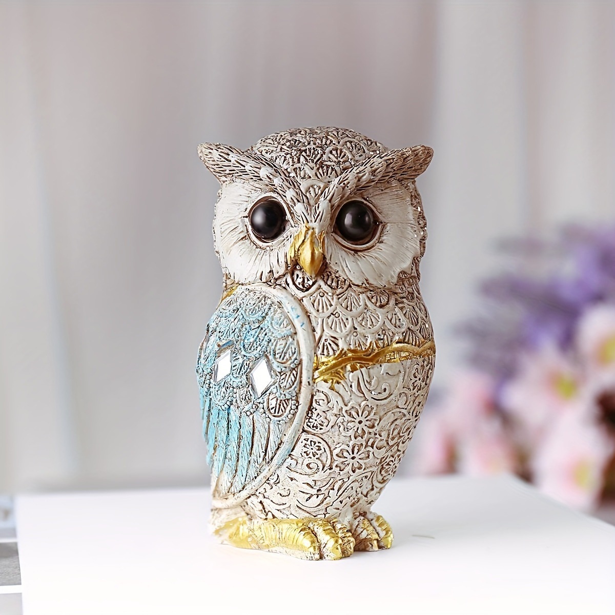 Nieuwe trendy hars uil standbe - Tv Art And Craft recensie en prijs