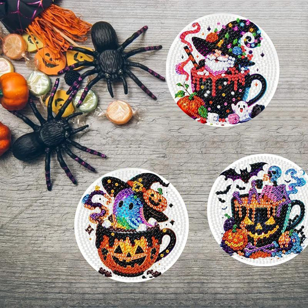 8PCS 5D Halloween Gnome Diamon - Art Craft Adult recensie en prijs