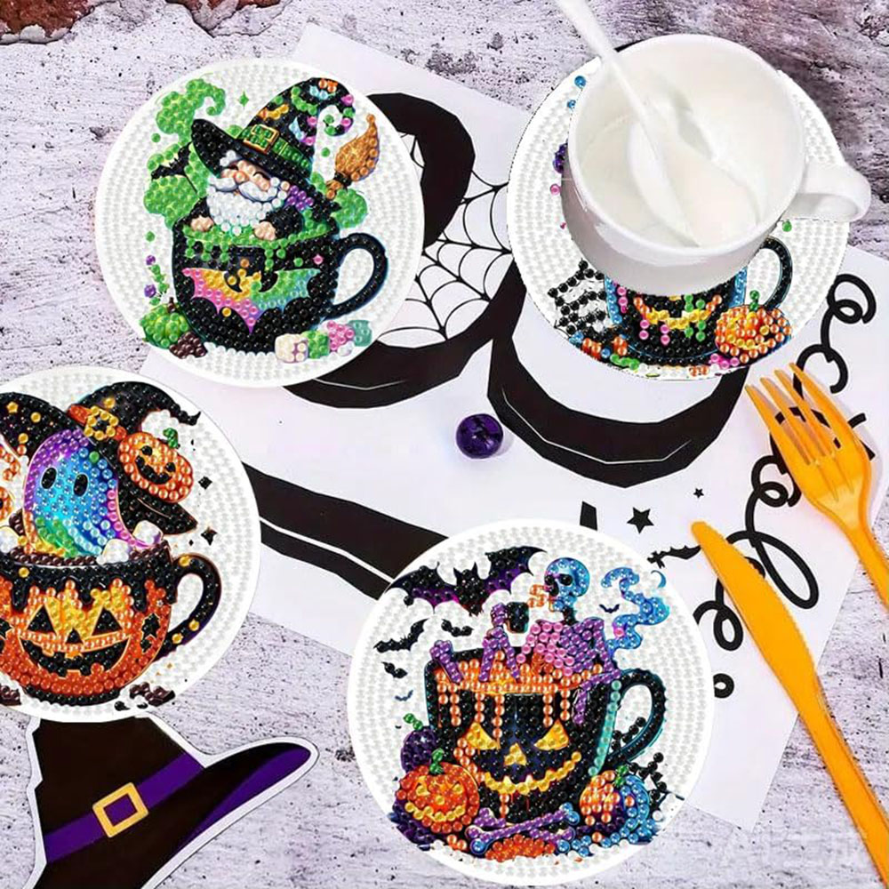 8PCS 5D Halloween Gnome Diamon - Art Craft Adult recensie en prijs