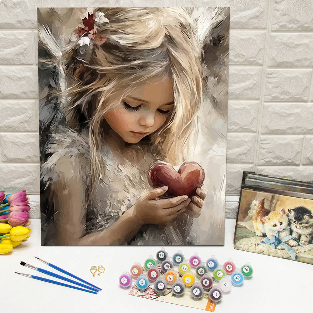 Olieverfschilderij van nummers - Unique Art Craft recensie en prijs