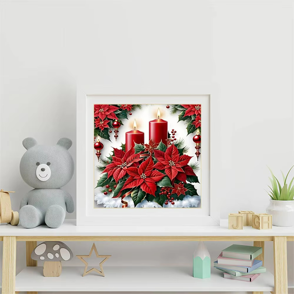 Kerstkrans Diy Diamond Art Pai - Unique Art Craft recensie en prijs