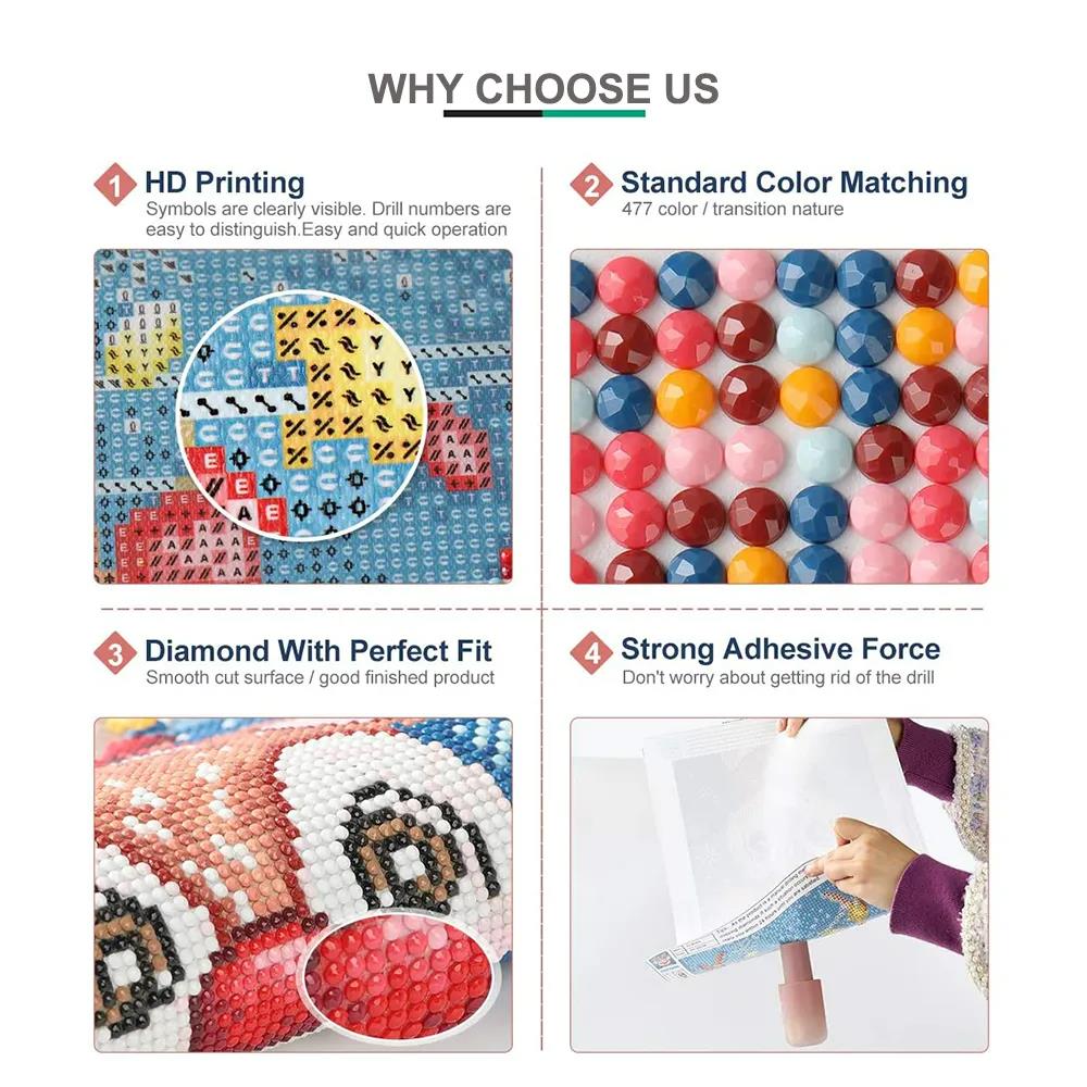Kerstkrans Diy Diamond Art Pai - Unique Art Craft recensie en prijs
