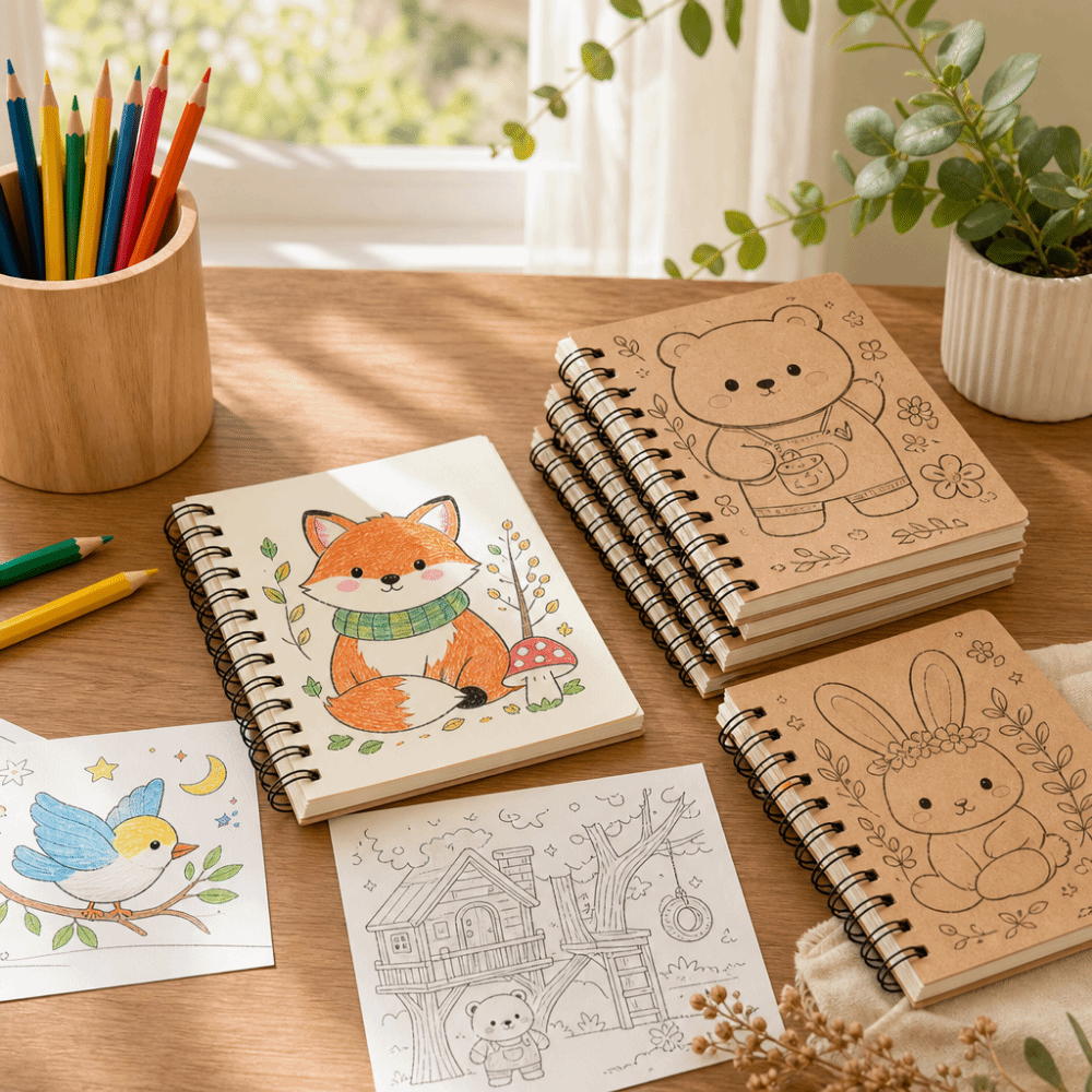 Tracing Line Vintage Kleur- en - Art Craft Notebook recensie en prijs