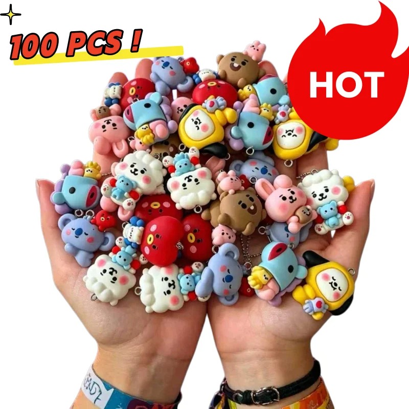 7 stks BT21 Hars Cartoon Charm - Art Craft Resin recensie en prijs