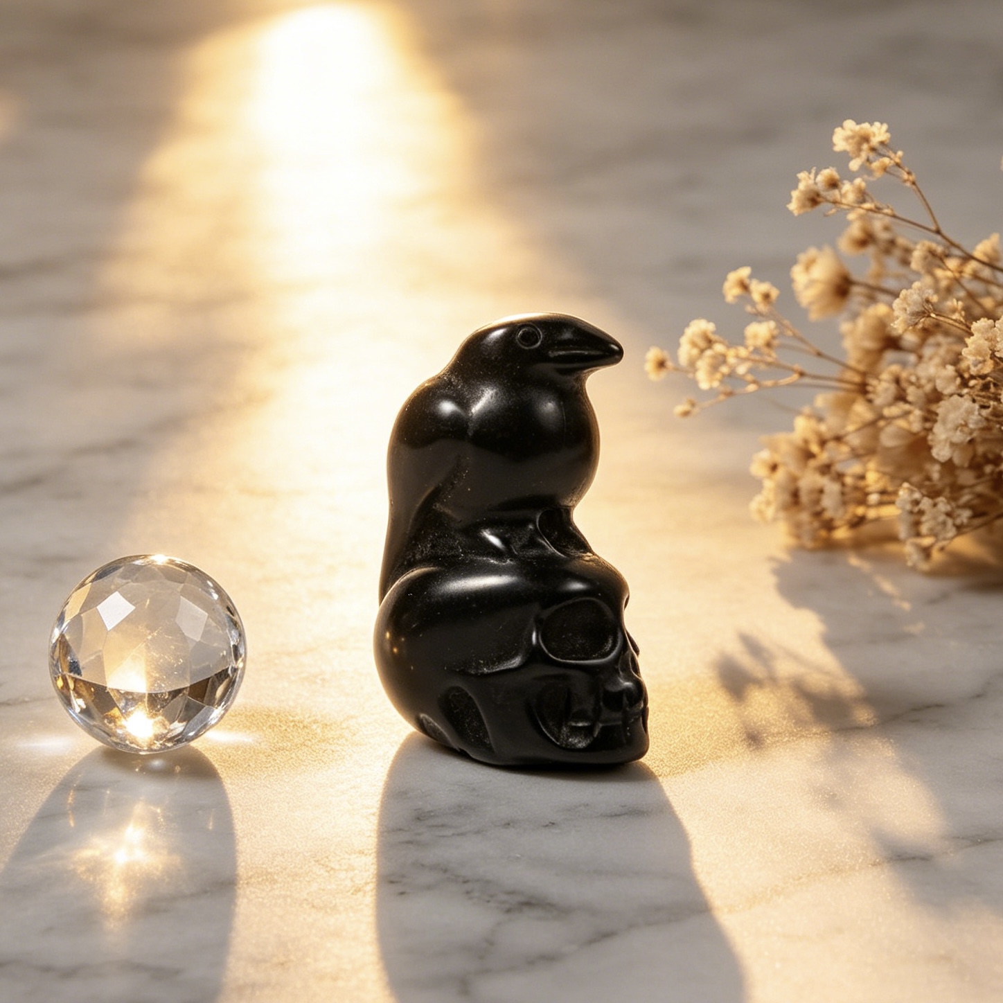 1 stuk natuurlijk kristal obsi - Unique Art Craft recensie en prijs