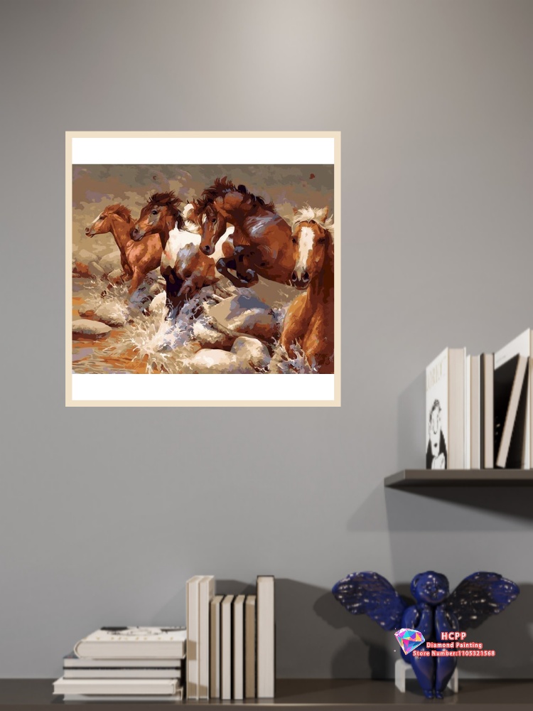 Paard Dier Diamant Schilderij  - Unique Art Craft recensie en prijs