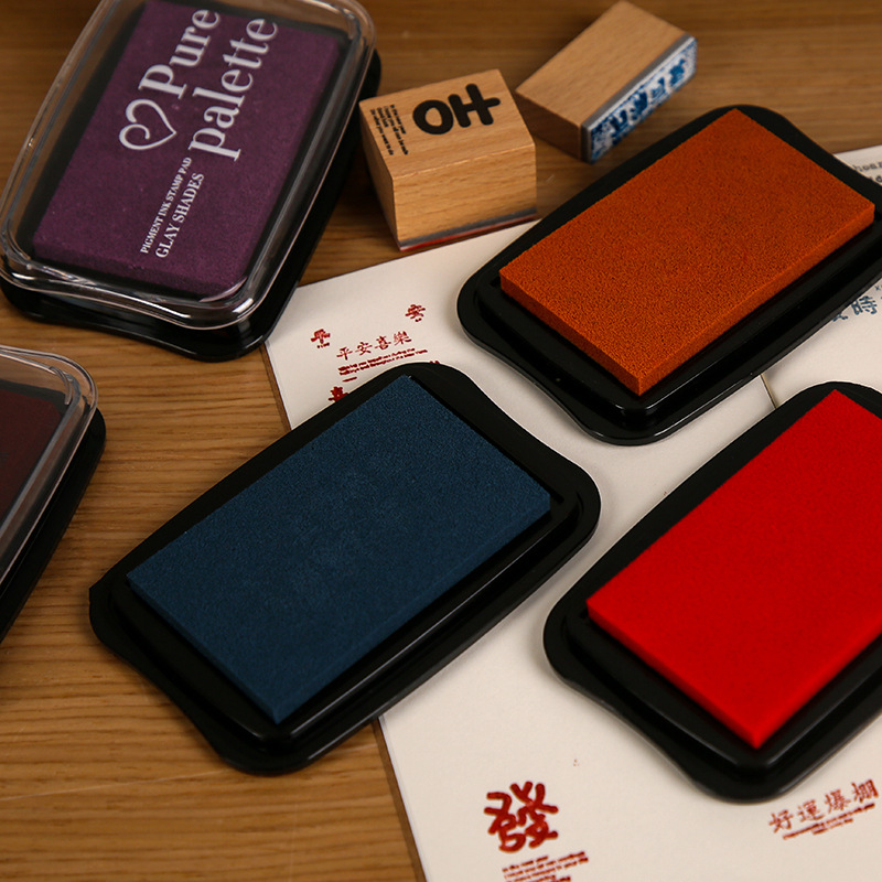 12 kleuren vintage effen kleur - Stamping Ink Pad recensie en prijs