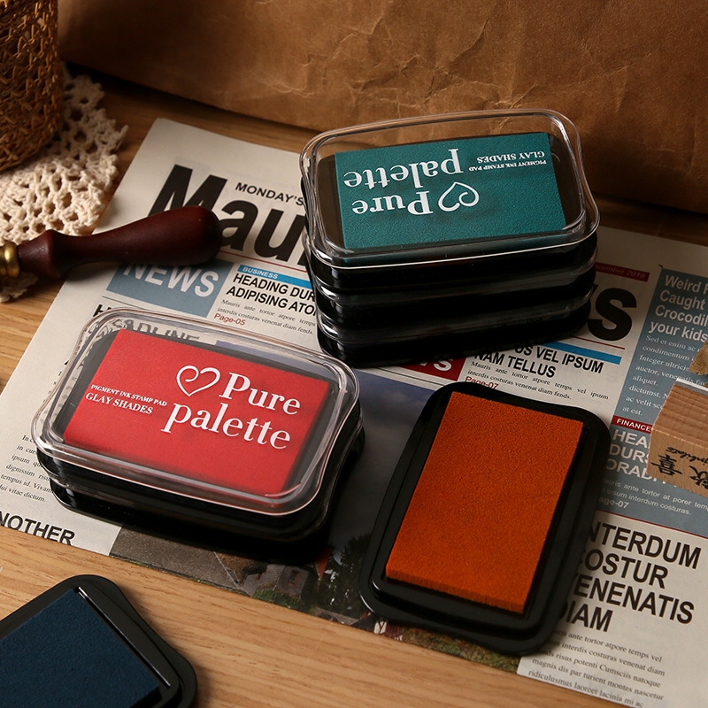 12 kleuren vintage effen kleur - Stamping Ink Pad recensie en prijs
