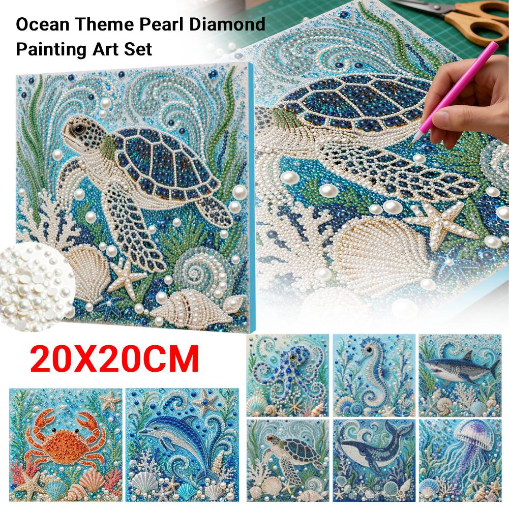 Ocean Thema DIY Parel Diamant  - Art Craft Jellyfish recensie en prijs