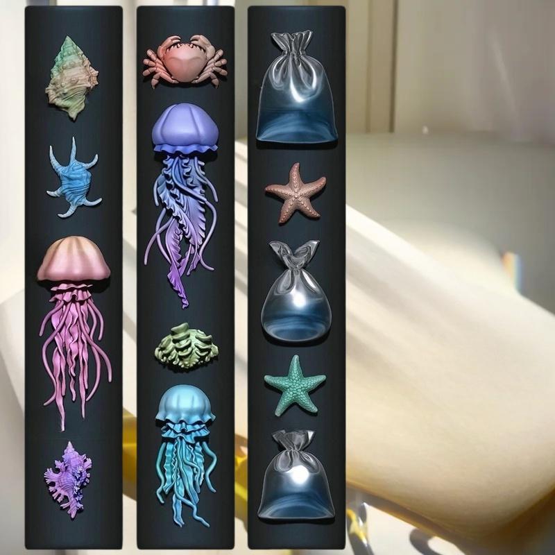 Manicure mal voor nagelkunstwe - Art Craft Jellyfish recensie en prijs