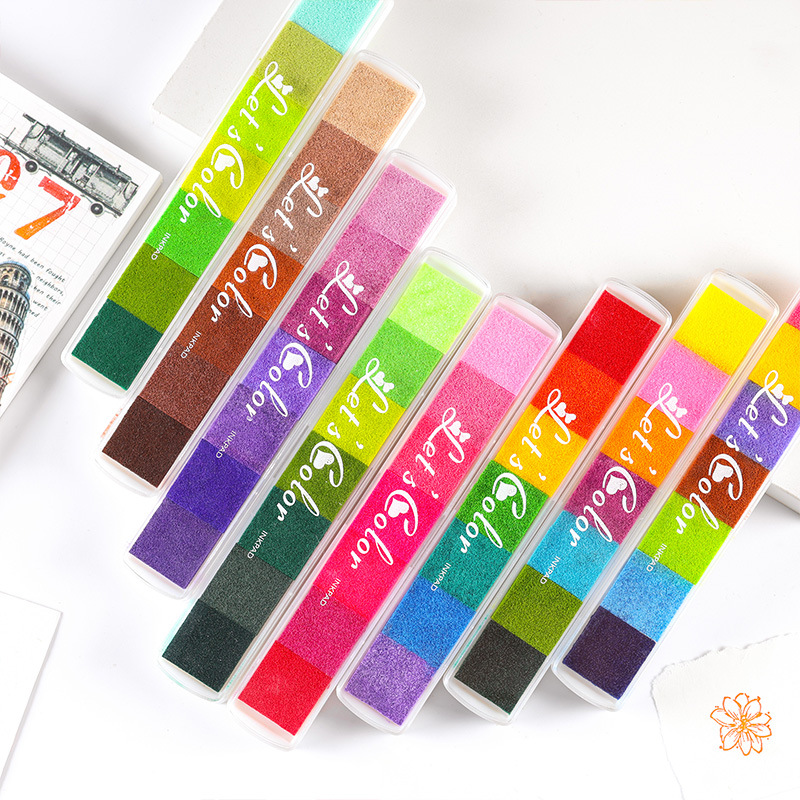 Leuke mixkleurige stempelkusse - Stamping Ink Pad recensie en prijs