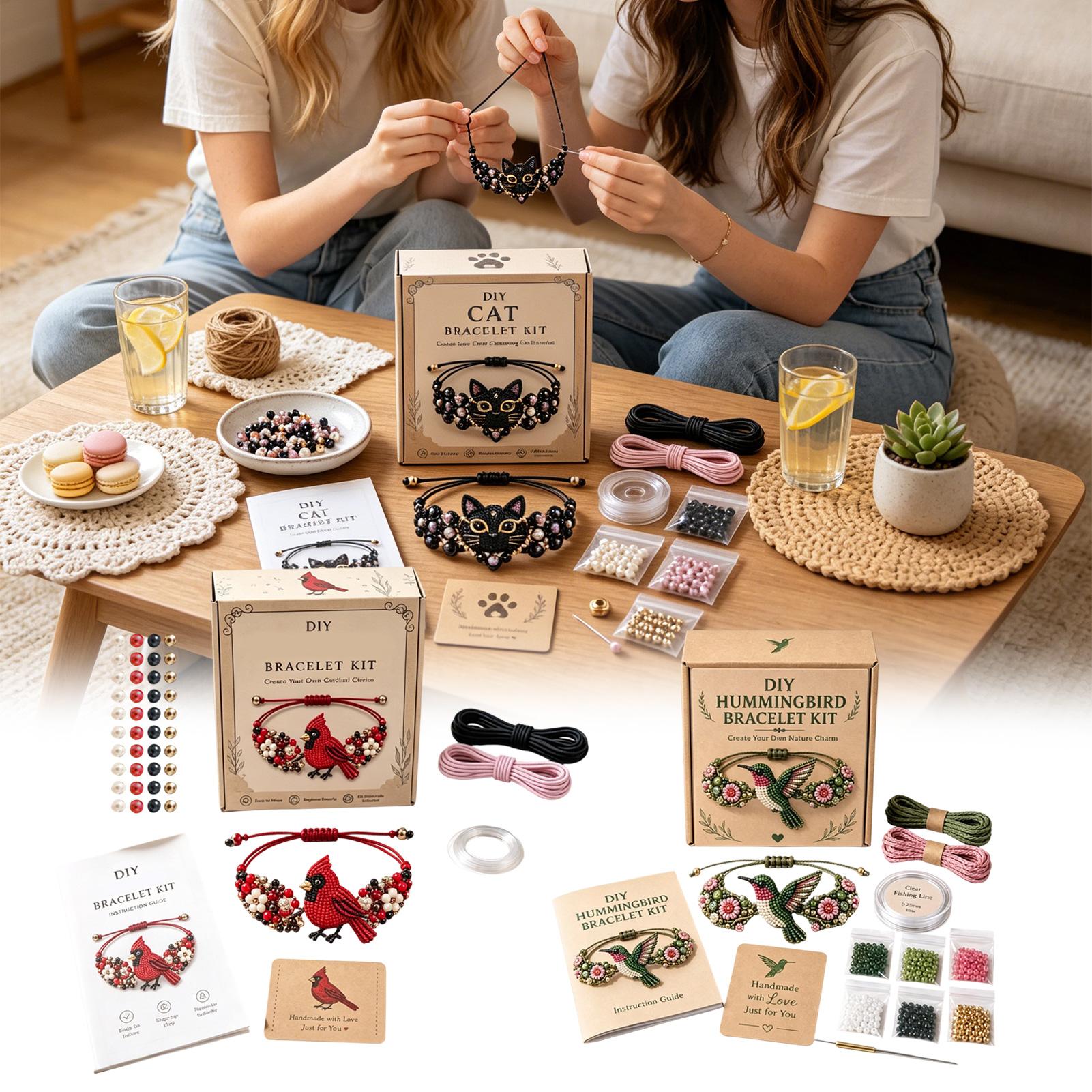 3D kralen dierenarmband knutse - Art Craft Holiday recensie en prijs