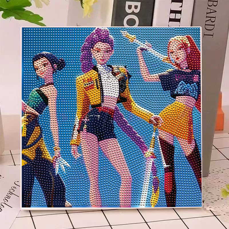 Anime Hunters Gilrs Lumi Mila  - Art Craft Painting recensie en prijs