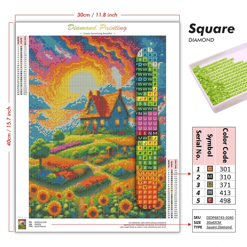 5D DIY Diamant Schilderij Kit  - Queen Art Craft recensie en prijs