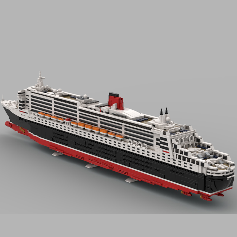 3947-delige MOC RMS Queen Mary - Queen Art Craft recensie en prijs