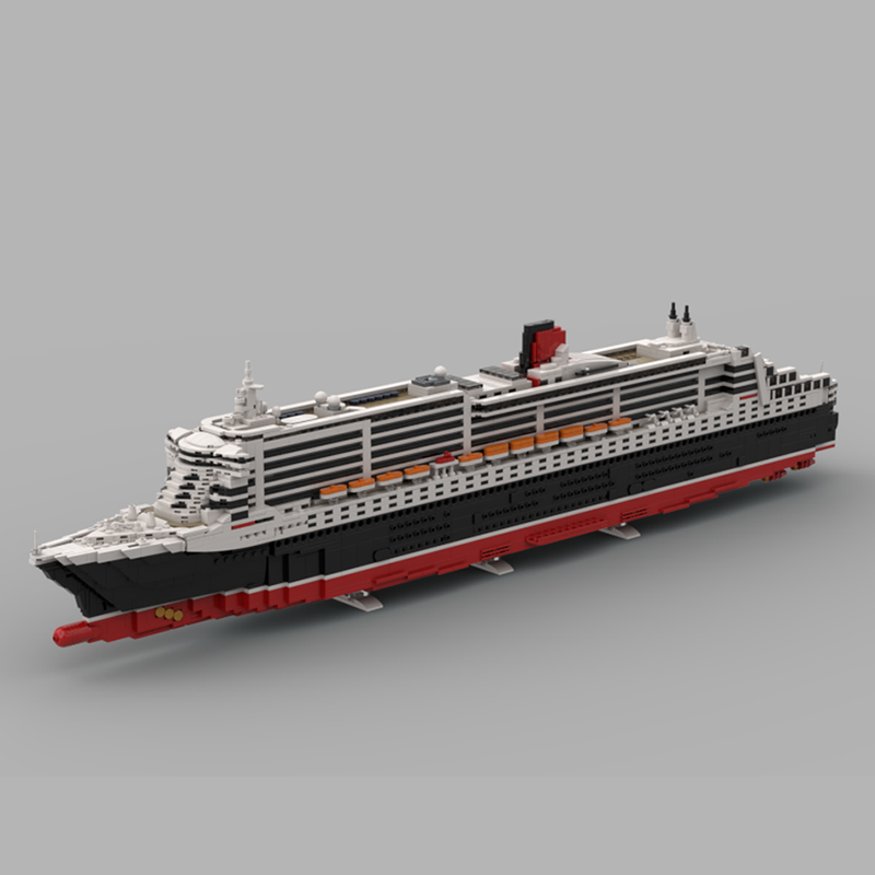3947-delige MOC RMS Queen Mary - Queen Art Craft recensie en prijs