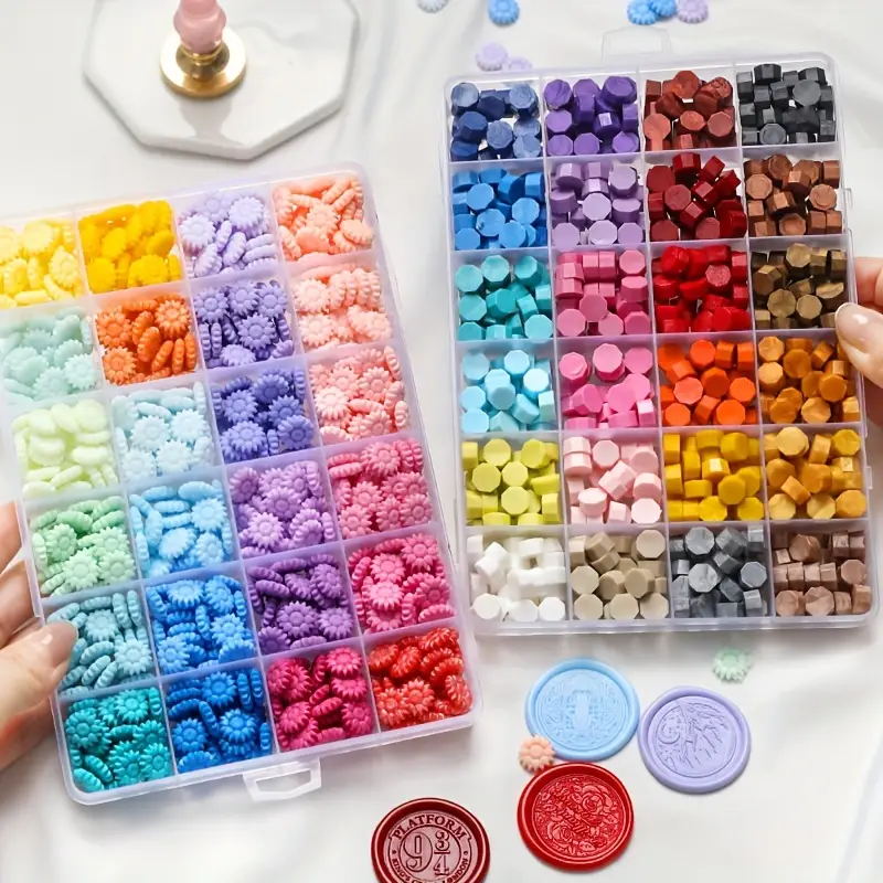 600 stuks doos zegellak kralen - Batik Wax Kit recensie en prijs