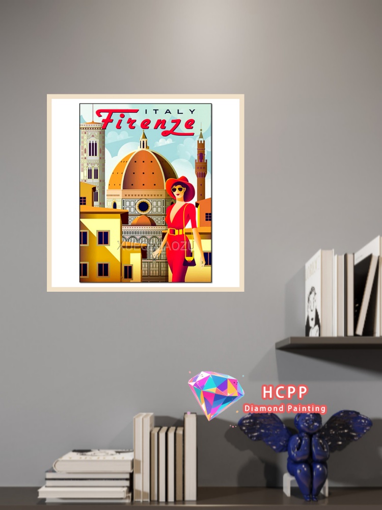 Stedelijke architectuur landsc - Unique Art Craft recensie en prijs