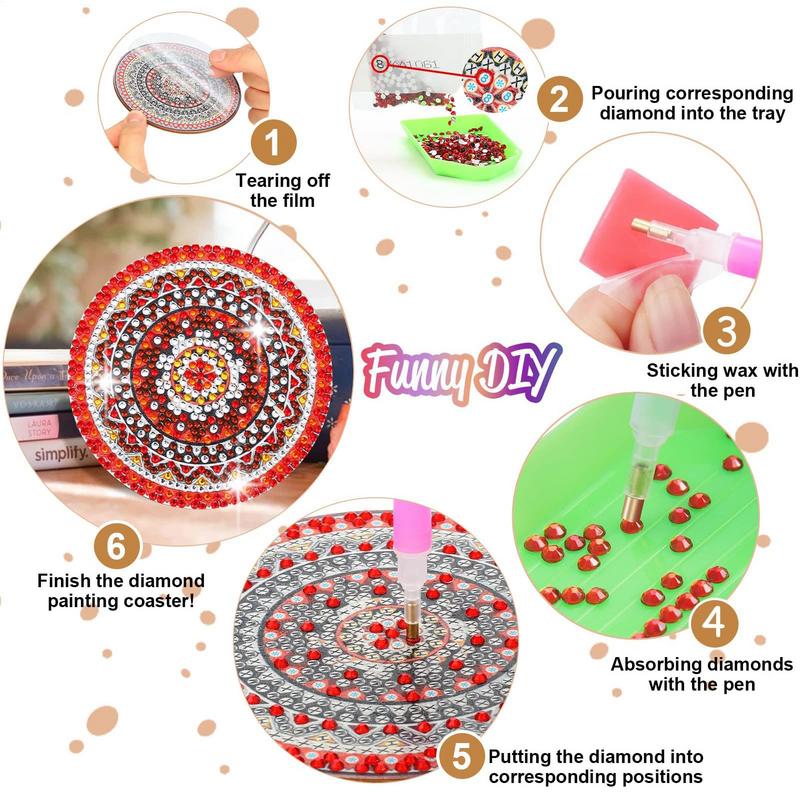 Gem Art Coasters Craft Kits Sc - Art Craft Holiday recensie en prijs
