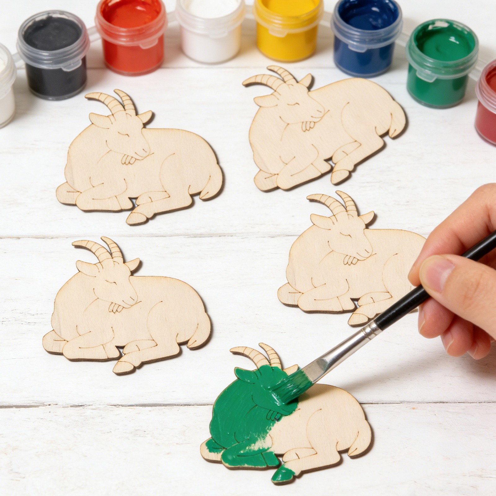 10 stks/set Onvoltooide Houten - Art Craft Painting recensie en prijs