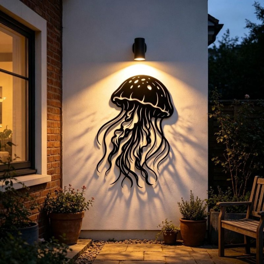 CIFBUY Metalen wandkunst Kwall - Art Craft Jellyfish recensie en prijs