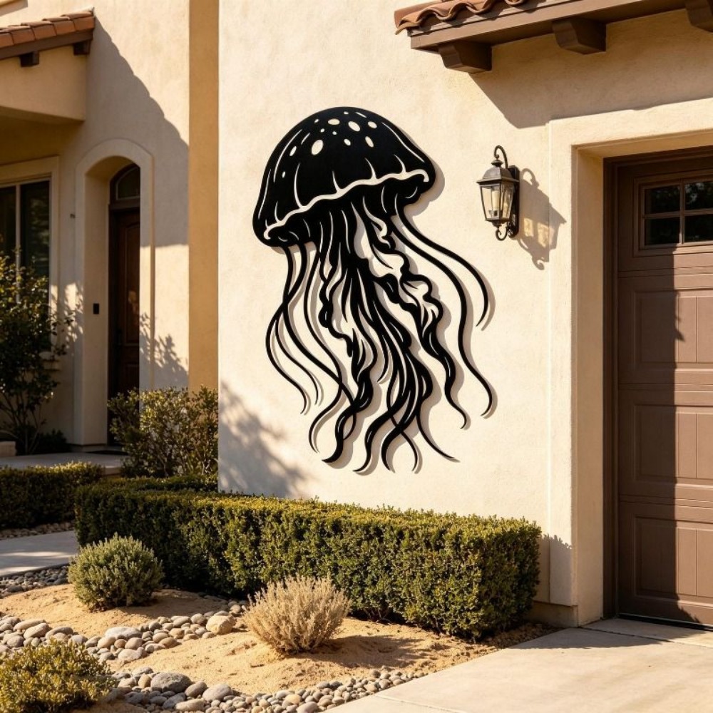 CIFBUY Metalen wandkunst Kwall - Art Craft Jellyfish recensie en prijs