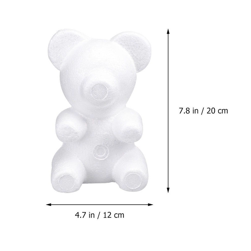 3 stuks schuimberen-vormige kn - Art Craft Project recensie en prijs