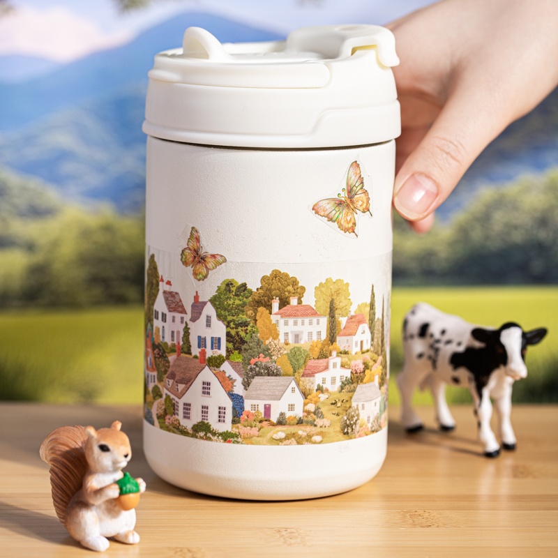 6 rollen 6 cm x 200 cm Village - Art Craft Notebook recensie en prijs