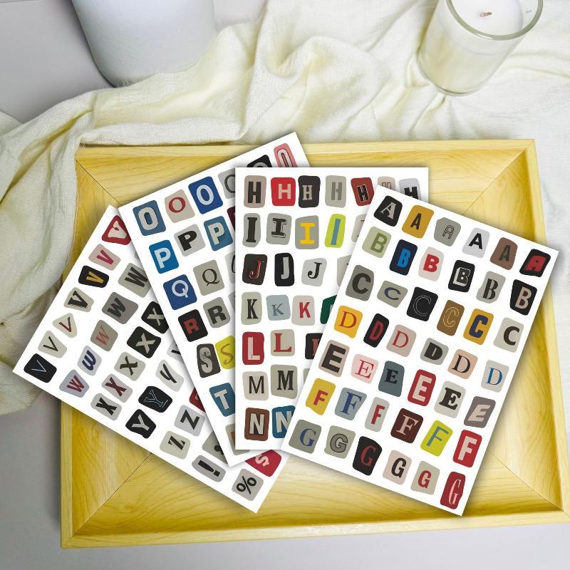 Vintage stijl Engelse letterst - Art Craft Notebook recensie en prijs