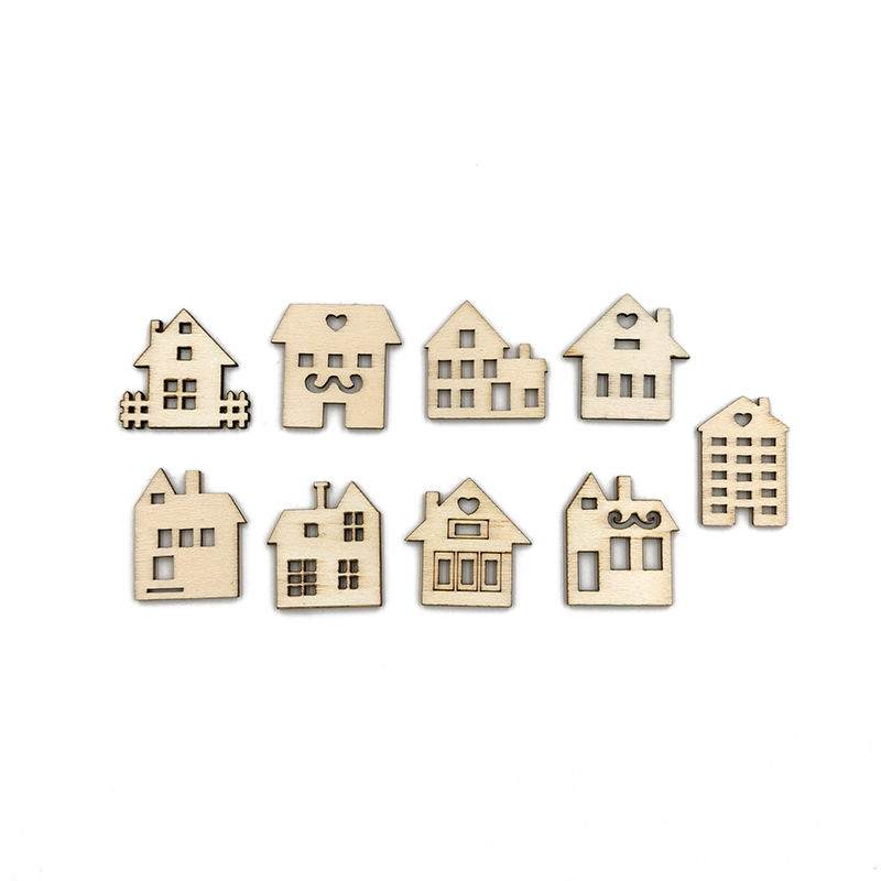 50 stuks ongeverfde houtplakke - Art Craft For Preschool recensie en prijs