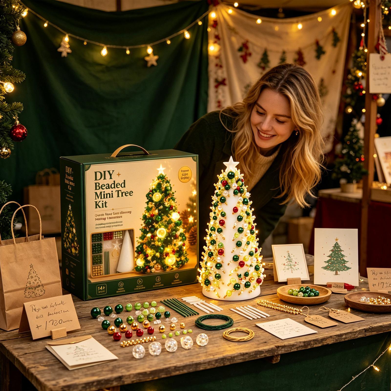 Kerstboom knutselset met krale - Art Craft Holiday recensie en prijs