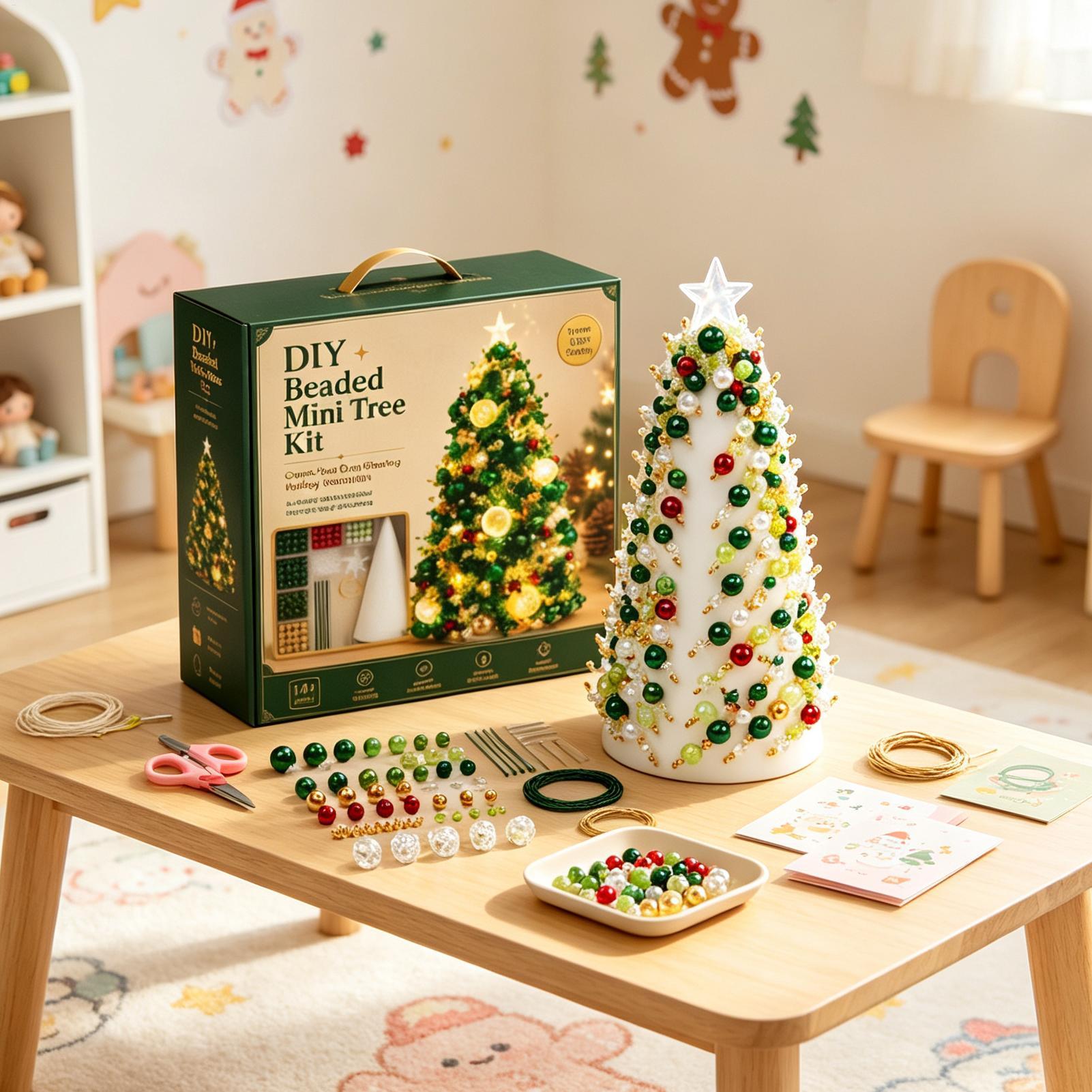 Kerstboom knutselset met krale - Art Craft Holiday recensie en prijs
