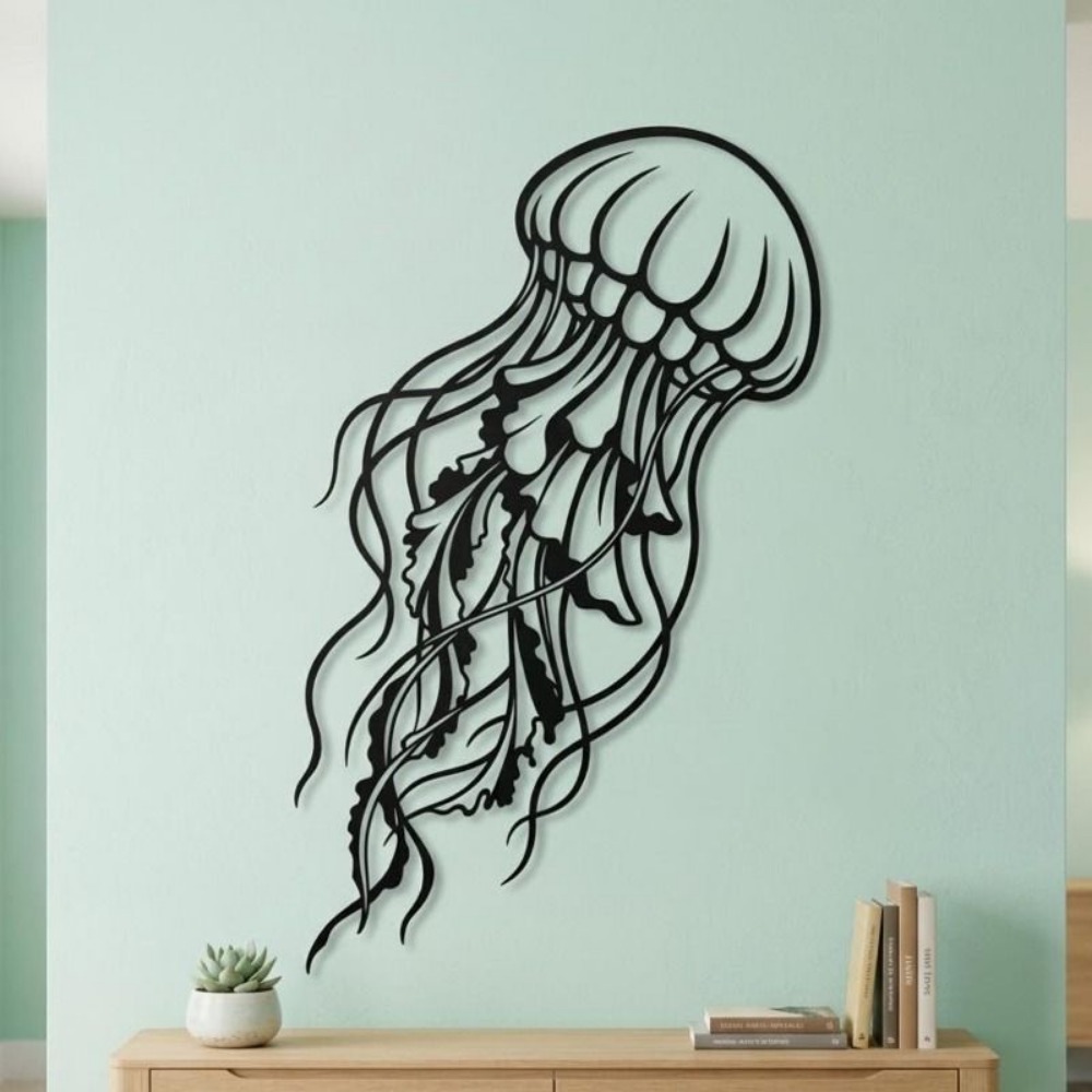 CIFBUY Metalen wandkunst Kwall - Art Craft Jellyfish recensie en prijs