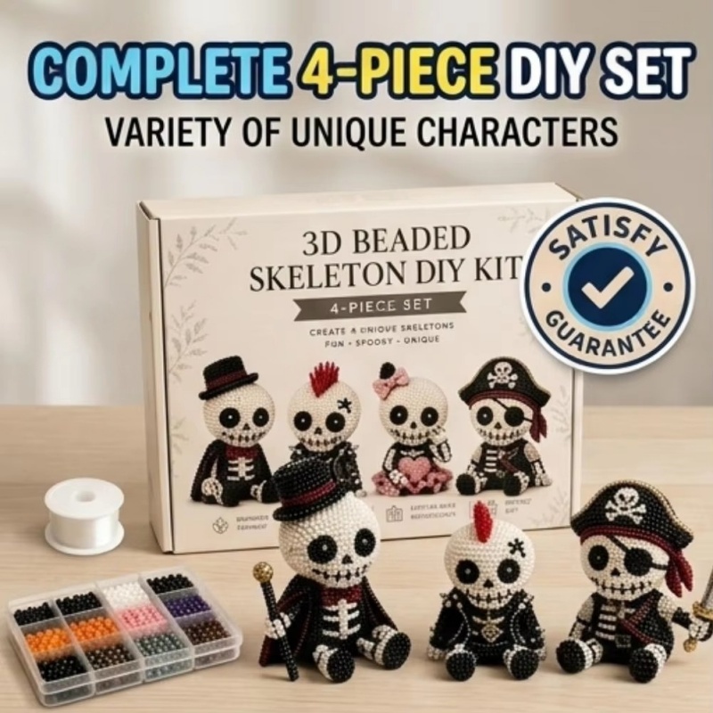 Creatieve 3D kralen schedel DI - Art Craft Holiday recensie en prijs